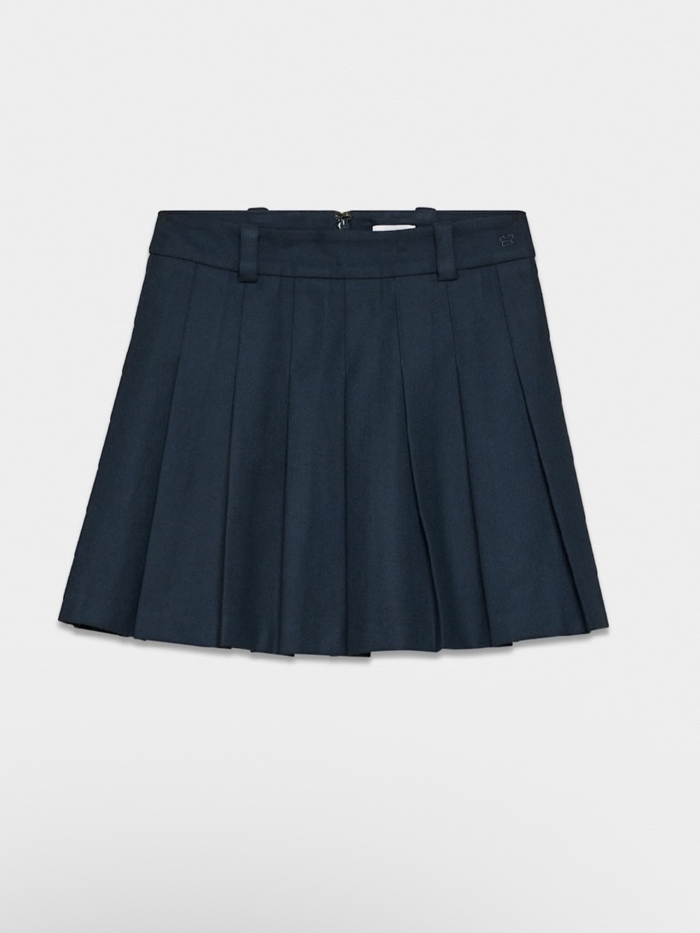 Sunday Best Black Pleated Mini Skirt